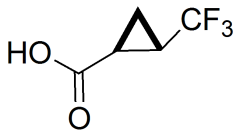 trans-2-(trifluoromethyl)cyclopropane-1-carboxylic acid