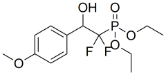diethyl (1,1-difluoro-2-hydroxy-2-(4-methoxyphenyl)ethyl)phosphonate