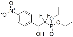 diethyl (1,1-difluoro-2-hydroxy-2-(4-nitrophenyl)ethyl)phosphonate