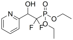 diethyl (1,1-difluoro-2-hydroxy-2-(pyridin-2-yl)ethyl)phosphonate