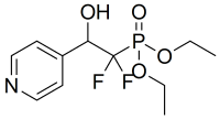 diethyl (1,1-difluoro-2-hydroxy-2-(pyridin-4-yl)ethyl)phosphonate