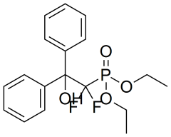 diethyl (1,1-difluoro-2-hydroxy-2,2-diphenylethyl)phosphonate