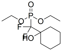 diethyl (difluoro(1-hydroxycyclohexyl)methyl)phosphonate