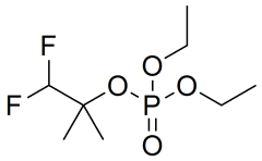 1,1-difluoro-2-methylpropan-2-yl diethyl phosphate