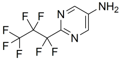 2-(perfluoropropyl)pyrimidin-5-amine