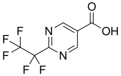 2-(perfluoroethyl)pyrimidine-5-carboxylic acid