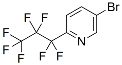 5-bromo-2-(perfluoropropyl)pyridine
