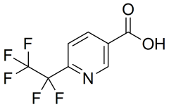 6-(perfluoroethyl)nicotinic acid