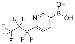 (6-(perfluoropropyl)pyridin-3-yl)boronic acid