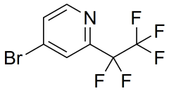 4-bromo-2-(perfluoroethyl)pyridine