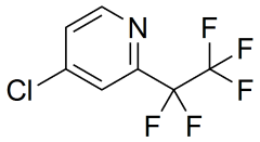 4-chloro-2-(perfluoroethyl)pyridine