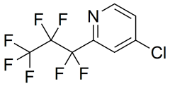 4-chloro-2-(perfluoropropyl)pyridine
