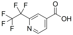 2-(perfluoroethyl)isonicotinic acid