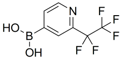 (2-(perfluoroethyl)pyridin-4-yl)boronic acid
