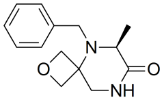 (S)-5-benzyl-6-methyl-2-oxa-5,8-diazaspiro[3.5]nonan-7-one oxalate