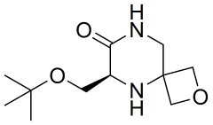 (S)-6-(tert-butoxymethyl)-2-oxa-5,8-diazaspiro[3.5]nonan-7-one