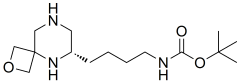 tert-butyl (S)-(4-(2-oxa-5,8-diazaspiro[3.5]nonan-6-yl)butyl)carbamate oxalate