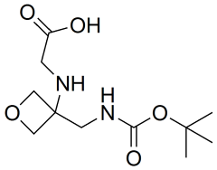 (3-(((tert-butoxycarbonyl)amino)methyl)oxetan-3-yl)glycine