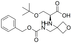 N-(3-((((benzyloxy)carbonyl)amino)methyl)oxetan-3-yl)-O-(tert-butyl)-L-serine