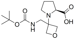 (3-(((tert-butoxycarbonyl)amino)methyl)oxetan-3-yl)-L-proline