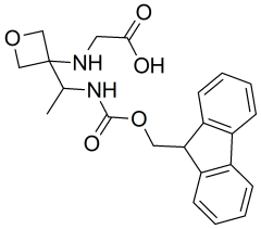 (3-(1-((((9H-fluoren-9-yl)methoxy)carbonyl)amino)ethyl)oxetan-3-yl)glycine