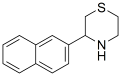 3-(naphthalen-2-yl)thiomorpholine