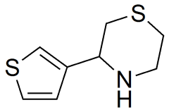 3-(thiophen-3-yl)thiomorpholine