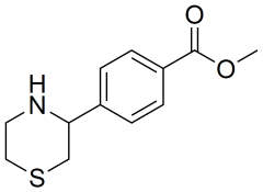 methyl 4-(thiomorpholin-3-yl)benzoate