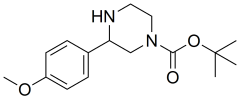 tert-butyl 3-(4-methoxyphenyl)piperazine-1-carboxylate