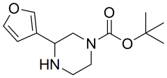 tert-butyl 3-(furan-3-yl)piperazine-1-carboxylate