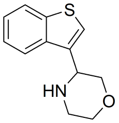 3-(benzo[b]thiophen-3-yl)morpholine