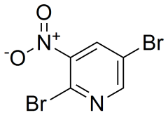 2,5-dibromo-3-nitropyridine