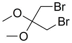 1,3-dibromo-2,2-dimethoxypropane