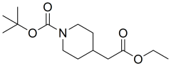 tert-butyl 4-(2-ethoxy-2-oxoethyl)piperidine-1-carboxylate