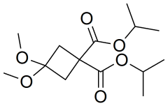 diisopropyl 3,3-dimethoxycyclobutane-1,1-dicarboxylate