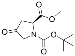 1-tert-butyl 2-methyl (2S)-4-oxopyrrolidine-1,2-dicarboxylate