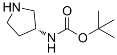tert-butyl N-[(3R)-pyrrolidin-3-yl]carbamate