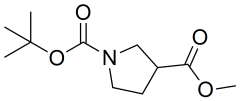 1-tert-butyl 3-methyl pyrrolidine-1,3-dicarboxylate