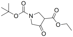 1-tert-butyl 3-ethyl 4-oxopyrrolidine-1,3-dicarboxylate