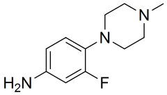 3-fluoro-4-(4-methyl-1-piperazinyl)benzenamine