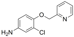 3-chloro-4-(pyridin-2-ylmethoxy)aniline