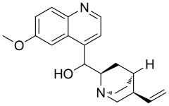 (S)-[(2R,4S,5R)-5-ethenyl-1-azabicyclo[2.2.2]octan-2-yl](6-methoxyquinolin-4-yl)methanol