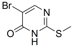 5-bromo-2-(methylsulfanyl)-3,4-dihydropyrimidin-4-one