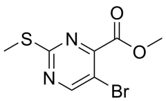 methyl 5-bromo-2-(methylsulfanyl)pyrimidine-4-carboxylate