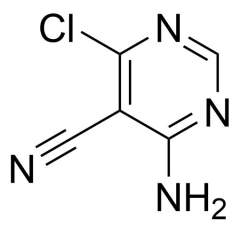 4-amino-6-chloropyrimidine-5-carbonitrile
