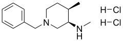 (3R,4R)-1-benzyl-N,4-dimethylpiperidin-3-amine dihydrochloride