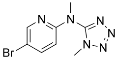 5-bromo-N-methyl-N-(1-methyl-1H-1,2,3,4-tetrazol-5-yl)pyridin-2-amine