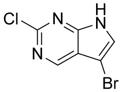 5-bromo-2-chloro-7H-pyrrolo[2,3-d]pyrimidine