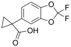 1-(2,2-difluoro-2H-1,3-benzodioxol-5-yl)cyclopropane-1-carboxylic acid