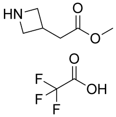 methyl 2-(azetidin-3-yl)acetate 2,2,2-trifluoroacetate